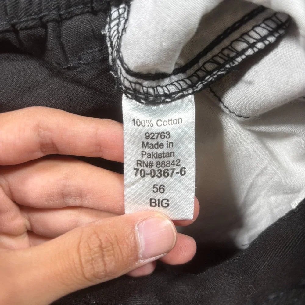 Boulder Creek Cargo Shorts Mens 56 Big Dark Gray Cotton Multi-Pocket Flat Front